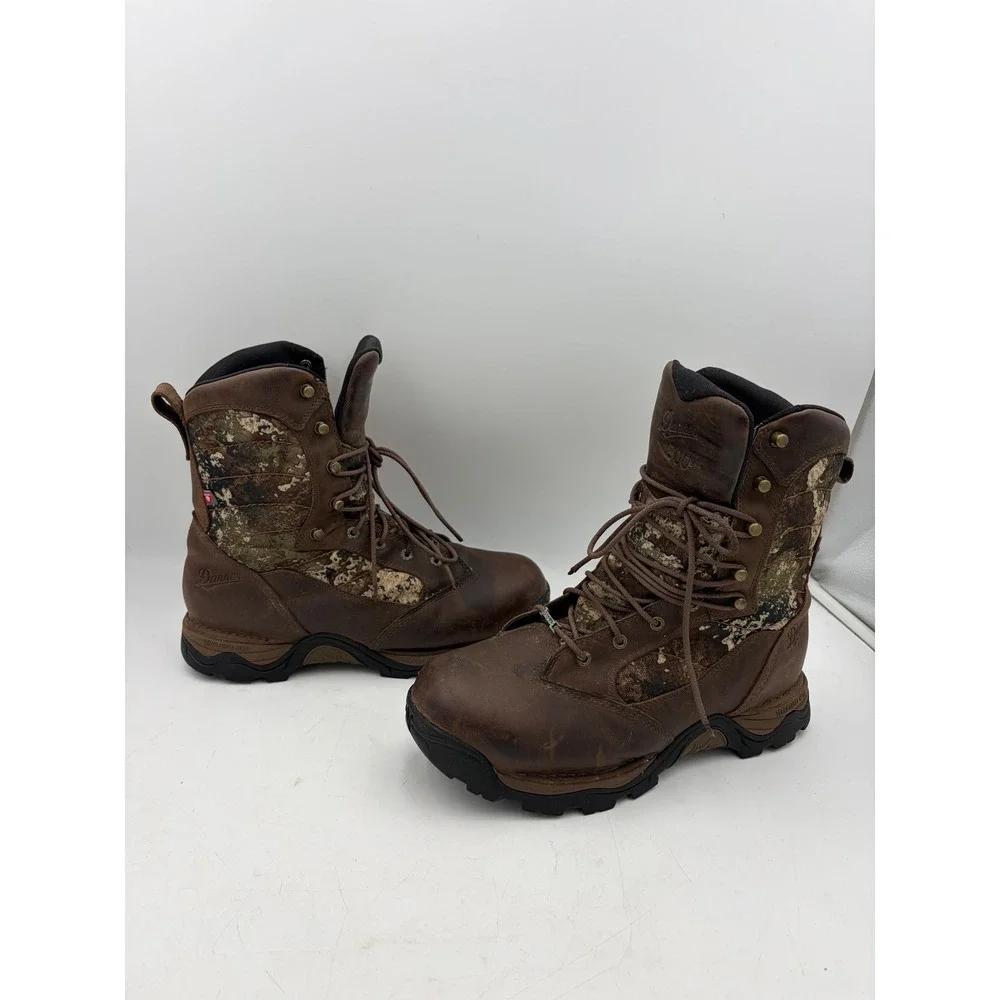 Danner Pronghorn 8 Strata Insulated 800G Hunting Boots 11.5 EE Wide Camo 41344